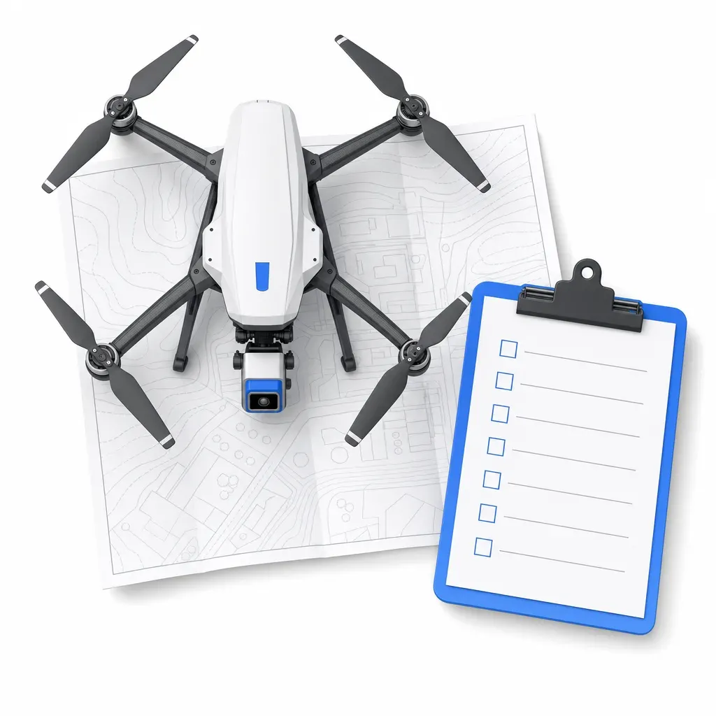 Illustrative image: NDAA-compliant drones for public survey work: what it means, when it's required, and how to check